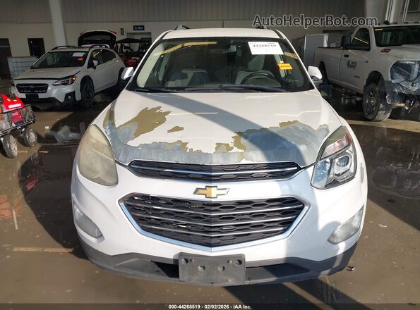 2GNALCEK3G6112839 2016 CHEVROLET EQUINOX White Widok z przodu
