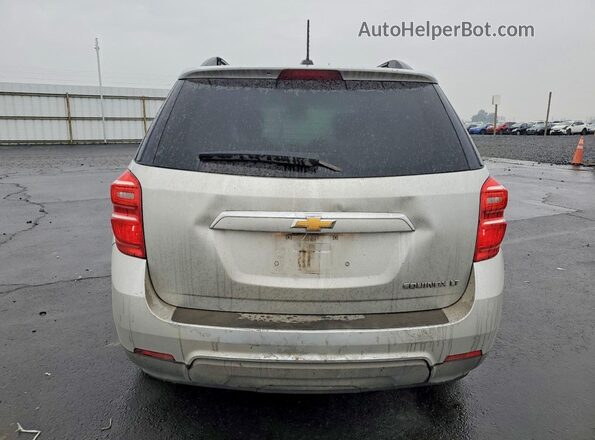 2GNALCEK4G6112588 2016 CHEVROLET EQUINOX Silver Вид ззаду