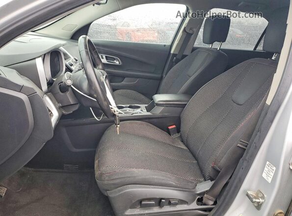 2GNALCEK4G6112588 2016 CHEVROLET EQUINOX Silver Вид салону спереду
