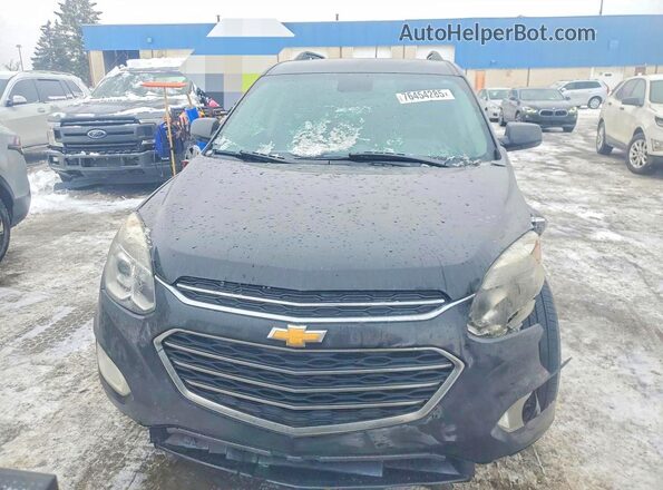 2GNALCEK6H1593295 2017 CHEVROLET EQUINOX Black წინა ხედი
