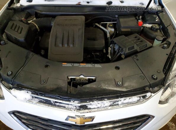 2GNALCEK7H1610623 2017 CHEVROLET EQUINOX White Vista del compartimento del motor