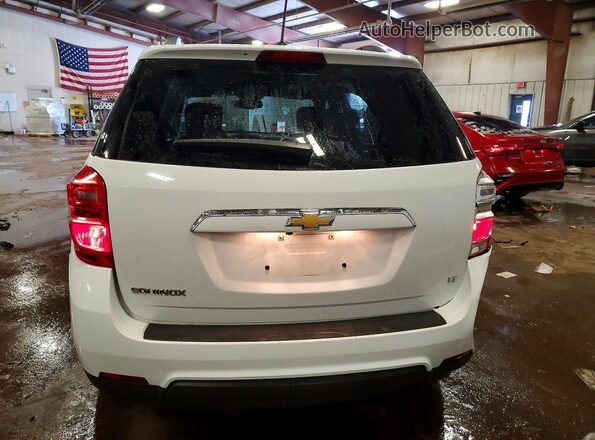 2GNALCEK7H1610623 2017 CHEVROLET EQUINOX White Vista trasera