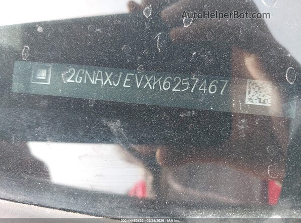 2GNAXJEVXK6257467 2019 CHEVROLET EQUINOX Gold 