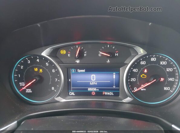 2GNAXKEV2L6202647 2020 CHEVROLET EQUINOX Gray უკანა სავარძლების ხედი