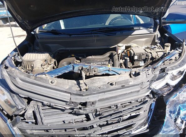 2GNAXKEV7K6125692 2019 CHEVROLET EQUINOX Blue უკანა ხედი