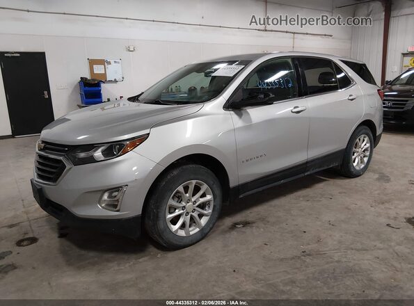 2GNAXSEV4J6311124 2018 CHEVROLET EQUINOX Gray Vista tres cuartos delantera izquierda