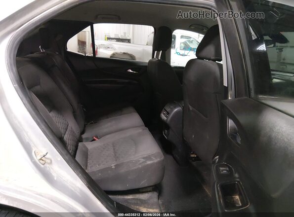 2GNAXSEV4J6311124 2018 CHEVROLET EQUINOX Gray Vista de la etiqueta del VIN