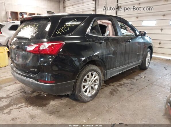 2GNAXUEV5M6127519 2021 CHEVROLET EQUINOX Black უკანა მარჯვენა