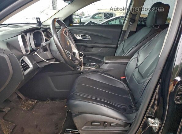 2GNFLFE34G6162018 2016 CHEVROLET EQUINOX Black Вид салону спереду