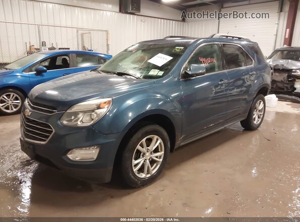 2GNFLFEK5G6232665 2016 CHEVROLET EQUINOX Blue Առջևի ձախ երեք քառորդ տեսարան