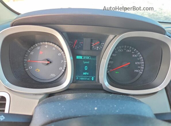 2GNFLFEK6G6253783 2016 CHEVROLET EQUINOX White ხელსაწყოთა პანელის ხედი
