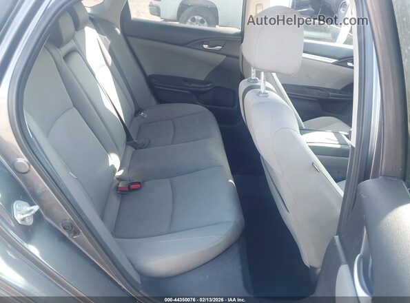 2HGFC1F36JH643203 2018 HONDA CIVIC Gray Вид наклейки з VIN-кодом