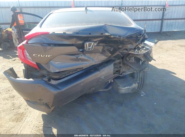 2HGFC1F36JH643203 2018 HONDA CIVIC Gray 