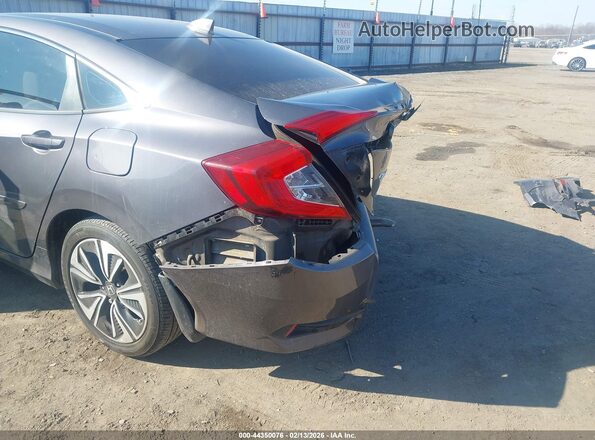 2HGFC1F36JH643203 2018 HONDA CIVIC Gray 