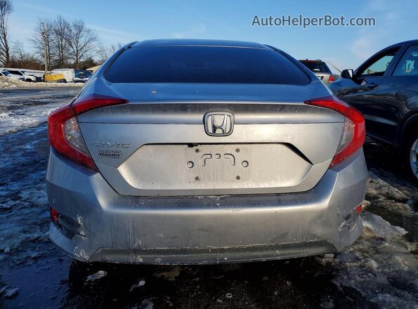 2HGFC2F51JH521274 2018 HONDA CIVIC Серебряный Вид сзади