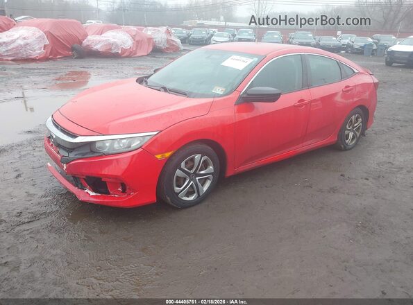 2HGFC2F53HH515664 2017 HONDA CIVIC Red Front left