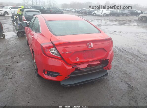 2HGFC2F53HH515664 2017 HONDA CIVIC Red Front view