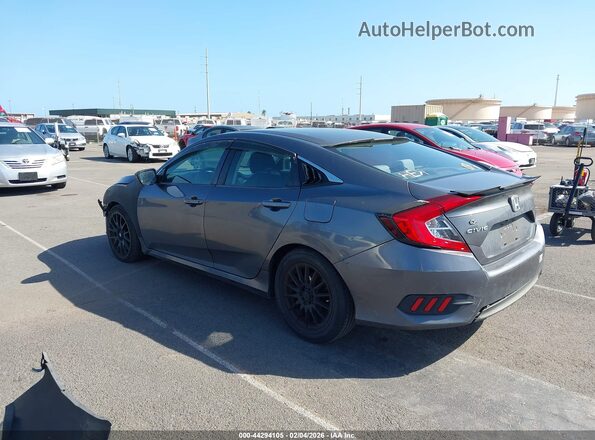 2HGFC2F55GH515812 2016 HONDA CIVIC Black Trasero izquierdo