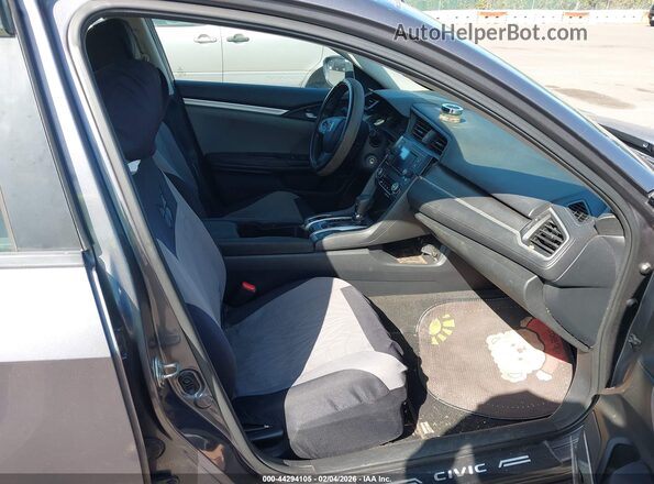 2HGFC2F55GH515812 2016 HONDA CIVIC Black Vista interior delantera
