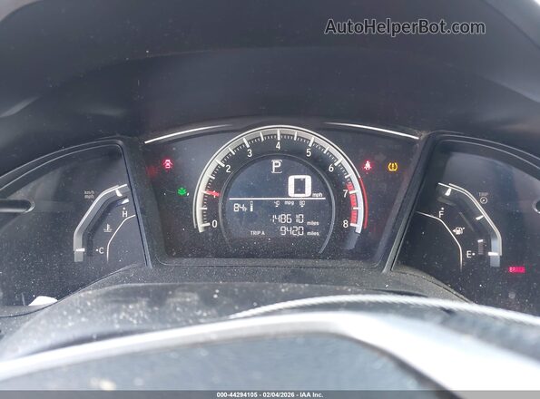 2HGFC2F55GH515812 2016 HONDA CIVIC Black Vista de los asientos traseros