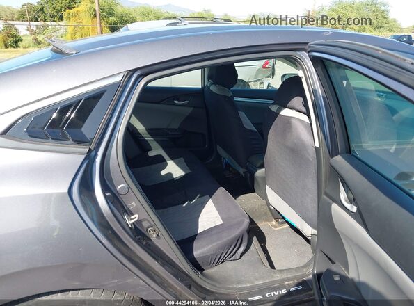 2HGFC2F55GH515812 2016 HONDA CIVIC Black Vista de la etiqueta del VIN