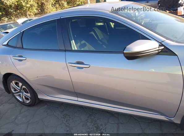 2HGFC2F56HH505422 2017 HONDA CIVIC Silver Widok wnętrza z tyłu