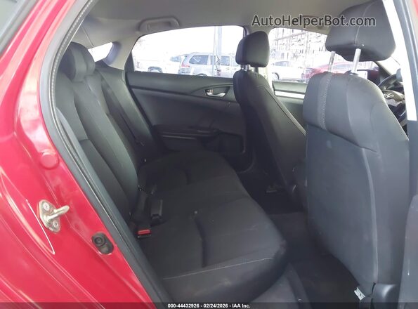 2HGFC2F57GH525709 2016 HONDA CIVIC Red VIN კოდის სტიკერის ხედი