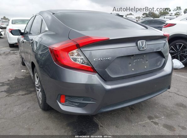 2HGFC2F57GH561738 2016 HONDA CIVIC Gray 