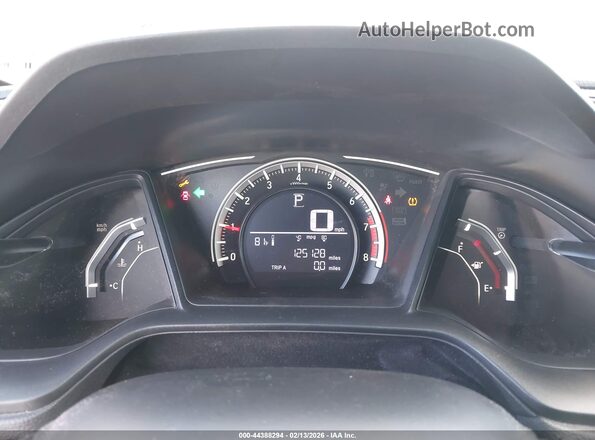 2HGFC2F5XJH525081 2018 HONDA CIVIC Gray Հետևի նստատեղերի տեսք