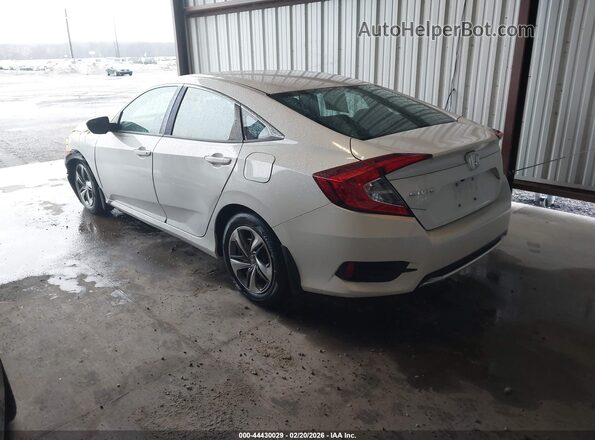 2HGFC2F60KH531952 2019 HONDA CIVIC White Trasero izquierdo