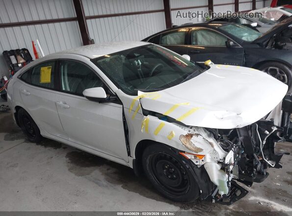 2HGFC2F60KH531952 2019 HONDA CIVIC White Vista interior trasera