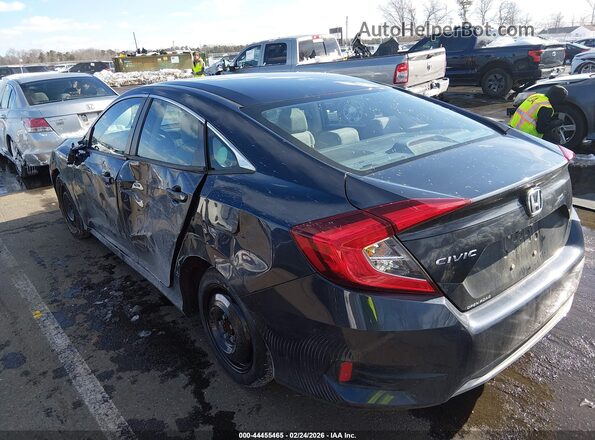 2HGFC2F61LH550060 2020 HONDA CIVIC Black Trasero izquierdo