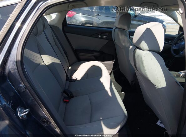 2HGFC2F61LH550060 2020 HONDA CIVIC Black Vista de la etiqueta del VIN