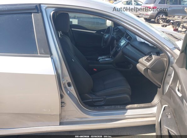 2HGFC2F63KH582104 2019 HONDA CIVIC Silver წინა სალონის ხედი