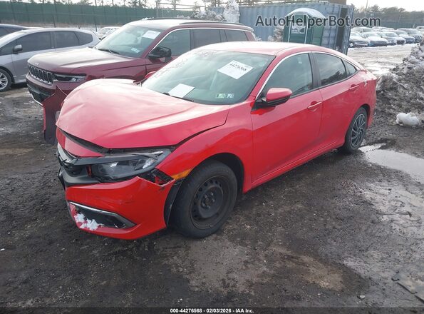 2HGFC2F63LH601865 2020 HONDA CIVIC Красный 