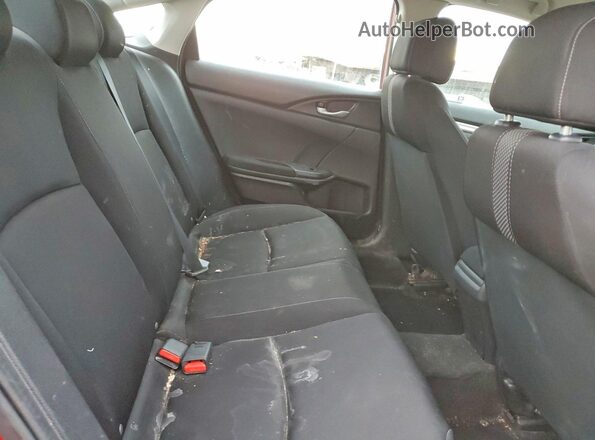2HGFC2F66LH593311 2020 HONDA CIVIC Red უკანა სავარძლების ხედი