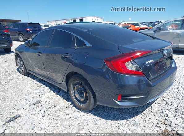 2HGFC2F69LH601420 2020 HONDA CIVIC Blue Tył lewy