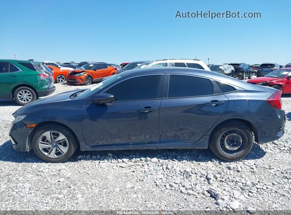 2HGFC2F69LH601420 2020 HONDA CIVIC Blue Widok wnętrza 360 stopni