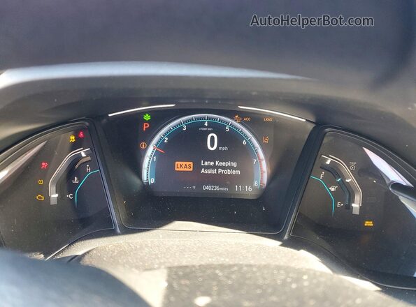 2HGFC2F6XKH506878 2019 HONDA CIVIC Blue 