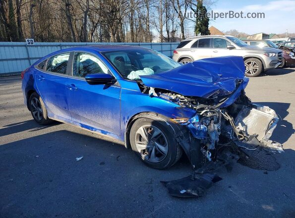 2HGFC2F6XKH506878 2019 HONDA CIVIC Blue 