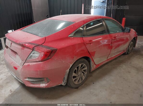 2HGFC2F7XGH562819 2016 HONDA CIVIC Red Rear right