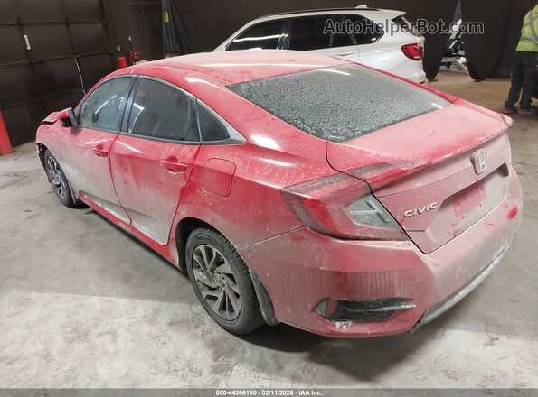 2HGFC2F7XGH562819 2016 HONDA CIVIC Red Rear left