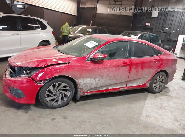 2HGFC2F7XGH562819 2016 HONDA CIVIC Red Rear interior view