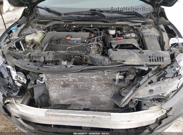 2HGFC2F81MH521841 2021 HONDA CIVIC Gray Вид ззаду