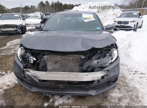 2HGFC2F81MH521841 2021 HONDA CIVIC Gray Вид спереду
