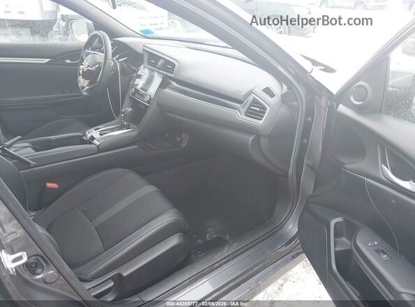 2HGFC2F81MH521841 2021 HONDA CIVIC Gray Вид салону спереду