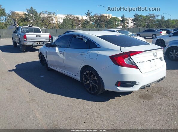 2HGFC2F82LH601292 2020 HONDA CIVIC White უკანა მარცხენა
