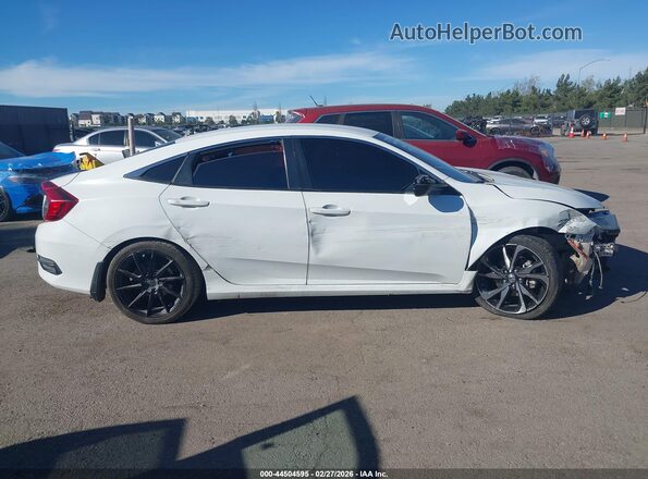 2HGFC2F82LH601292 2020 HONDA CIVIC White სალონის 360-გრადუსიანი ხედი