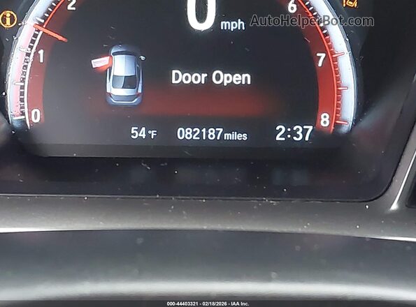 2HGFC2F84KH585711 2019 HONDA CIVIC Белый 