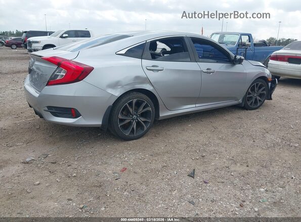 2HGFC2F84LH594524 2020 HONDA CIVIC Gray Հետևի աջ
